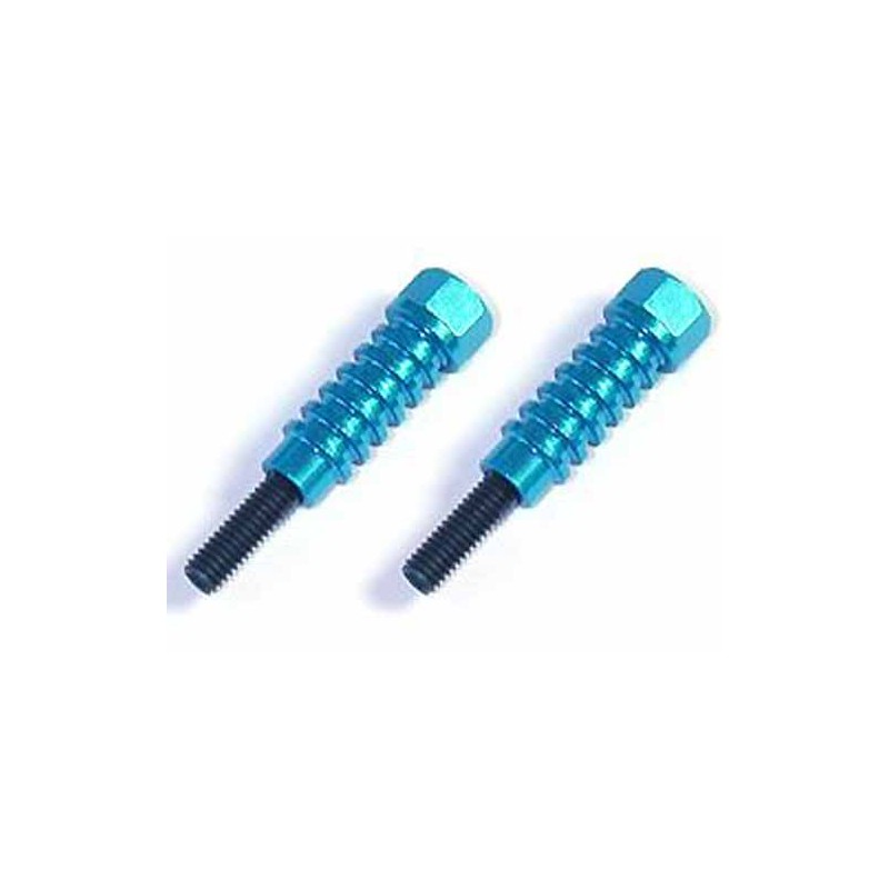 MUCHMORE USA Motor Endbell Fan Posts Type 1Blue (25x25 Fan size