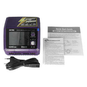 Ładowarka 4-kan. SKYRC Q200neo 10A 400W 6S 12/230V XT60