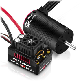 Zestaw bezszczotkowy HOBBYWING Quicrun Brushless Combo WP10BL120G2 mit 3660SL 3150KV G2