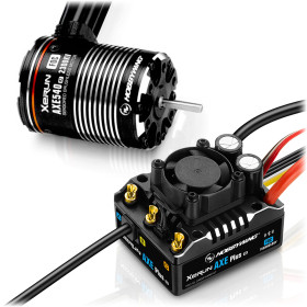 Zestaw bezszczotkowy HOBBYWING AXE Plus R3 540 Brushless 2300kV R2 Combo Crawler