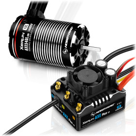 Zestaw bezszczotkowy HOBBYWING AXE Plus R3 540L Brushless 1400kV R2 Combo Crawler