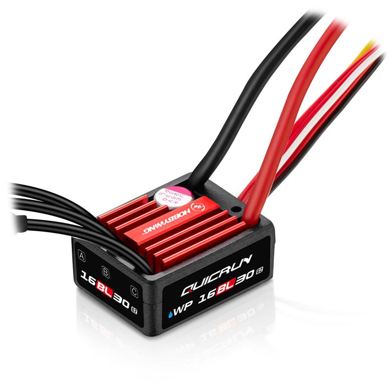HOBBYWING QuicRun WP16BL30 G2 Brushless Regulator 30A 2-3S LiPo 1/16