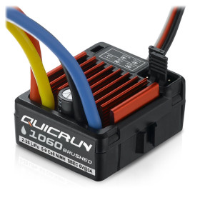 Regulator HOBBYWING QuicRun 1060 Brushed T-Stecker 60A BEC 3A 2-3S LiPo 1/10