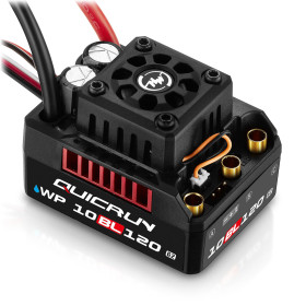 Regulator HOBBYWING QuicRun Brushless WP10BL120 G2 Sensorless 120A BEC 5A 2-4s LiPo 1/10