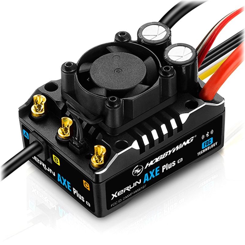 Regulator HOBBYWING Xerun AXE Plus R3 Brushless do Crawler