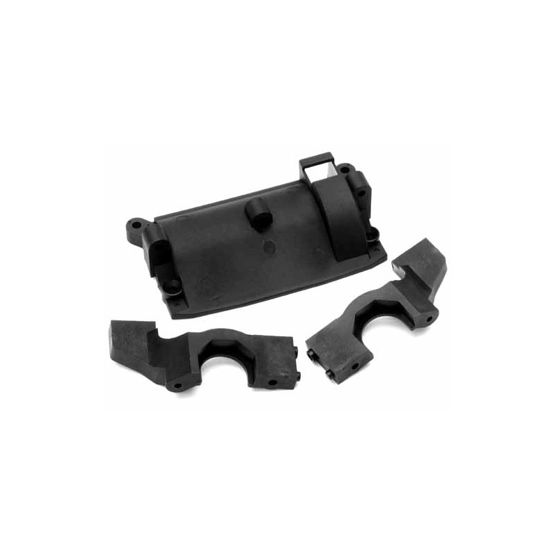 HPI RACING REAR BULKHEAD SET (PRO 3)