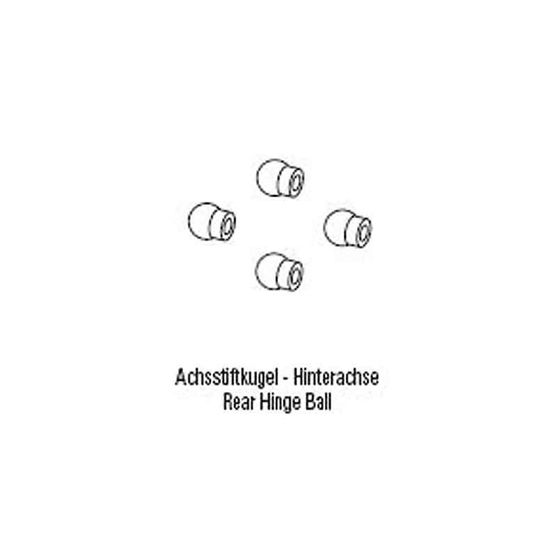 LRP Rear Hinge Ball (2pcs) - S18