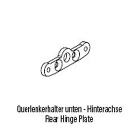 LRP REAR HINGE PLATE