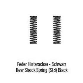 LRP Rear Shock Spring (black) - S18 Buggy