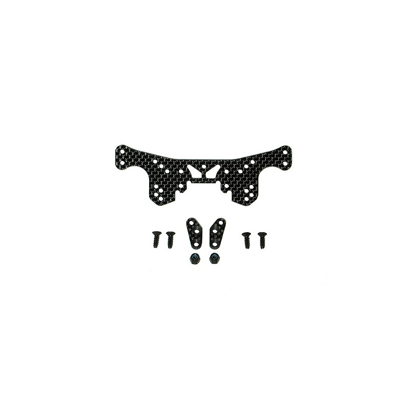 HPI RACING REAR SHOCK TOWER A (WOVEN GRAPHITE)