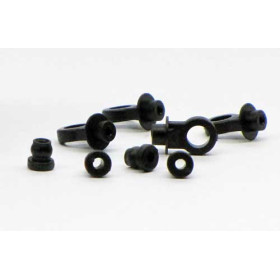 LRP Shock Mount up+down (4pcs) - S18 TC