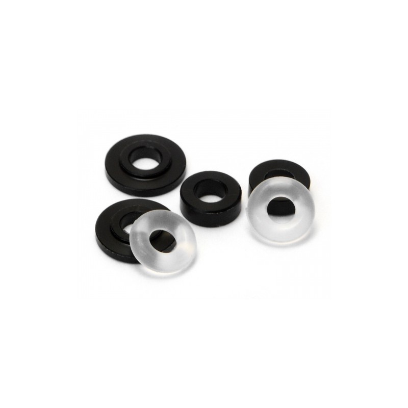 HPI RACING SHOCK RETAINER SET INNER/OUTER/ORINGS/75194