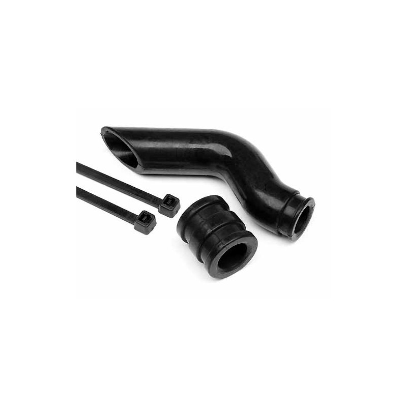 HPI RACING SILICONE EXHAUST COUPLING SET