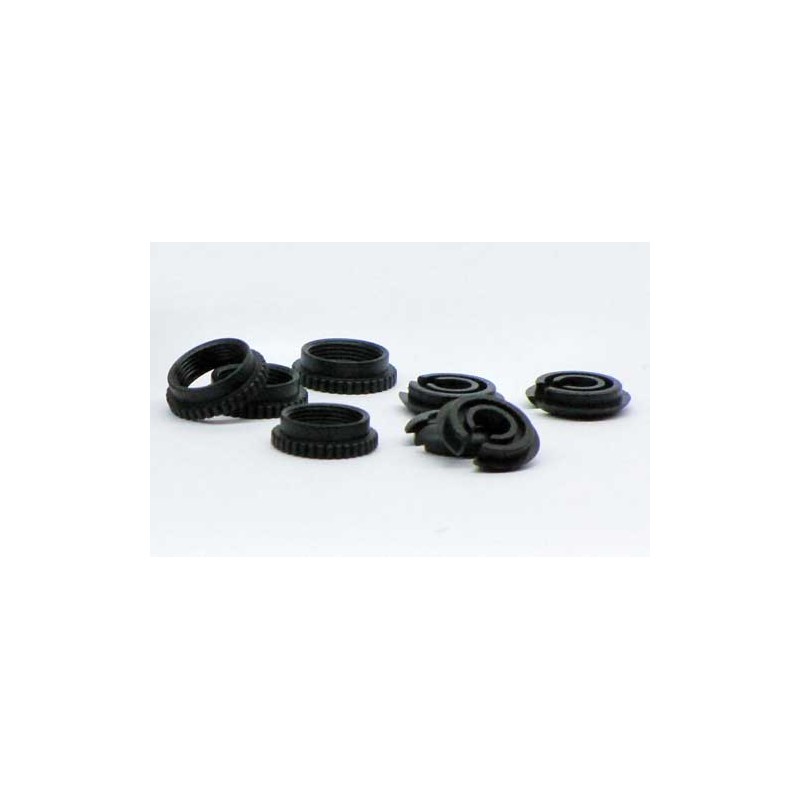 LRP Spring Cup & upper Spring spacer (4pcs) - S18