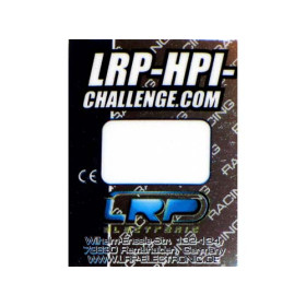 LRP STICKER MOTOR LRP-HPI 17T