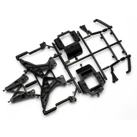 HPI RACING SUSPENSION MOUNT /SHOCK TOWER SET (NITRO RS4 MT)