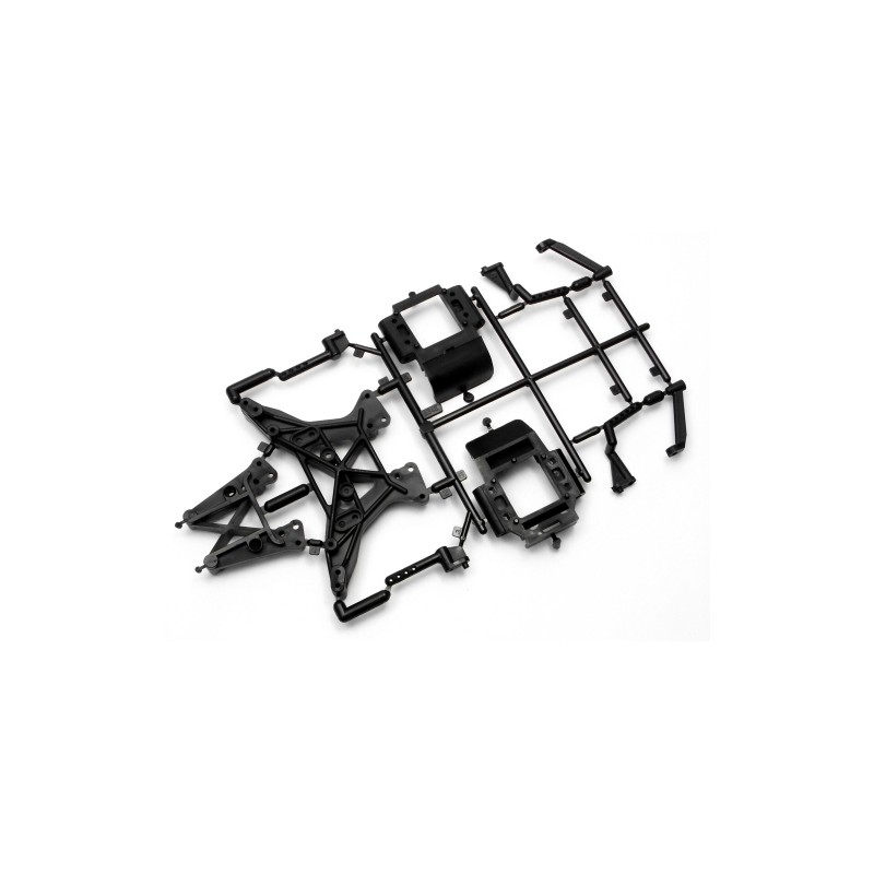 HPI RACING SUSPENSION MOUNT /SHOCK TOWER SET (NITRO RS4 MT)