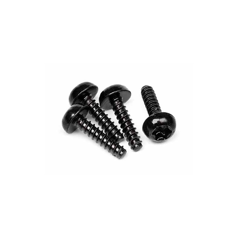 HPI RACING TP. WIDE BUTTON HEAD SCREW M4x16mm (4pcs)