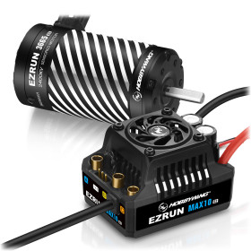 Zestaw bezszczotkowy HOBBYWING Ezrun MAX10 G2 140A Combo 3665SD 2400kV 5mm