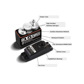 DSSERVO BLS3235 Brushless 37KG/0.072sec@8.4V