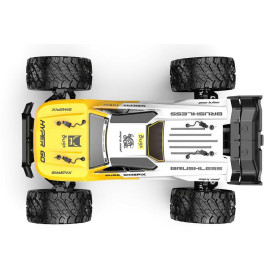 MJX HYPER GO 14207 Truggy 4WD 1/14 Bezszczotka + 2x Karoseria