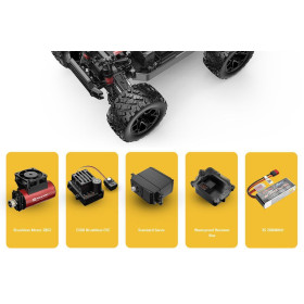 MJX HYPER GO 14207 Truggy 4WD 1/14 Bezszczotka + 2x Karoseria