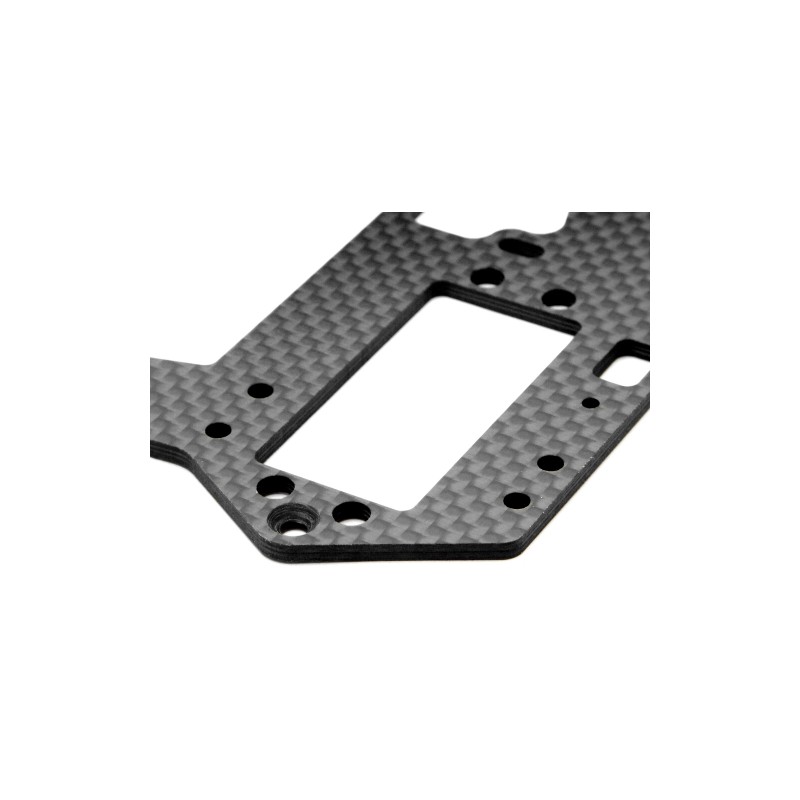 HPI RACING UPPER DECK (WOVEN GRAPHITE/2.5MM)