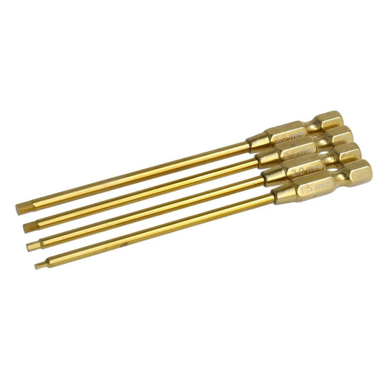 ROCKAMP Bity do wkrętarki 1,5mm / 2mm / 2,5mm / 3mm