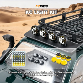 FMS Toyota LC80 FCX10 OVR Brushless Scaler 1/10 RTR (RS) (Zielony)