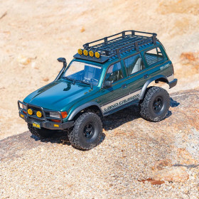 FMS Toyota LC80 FCX10 OVR Brushless Scaler 1/10 RTR (RS) (Zielony)