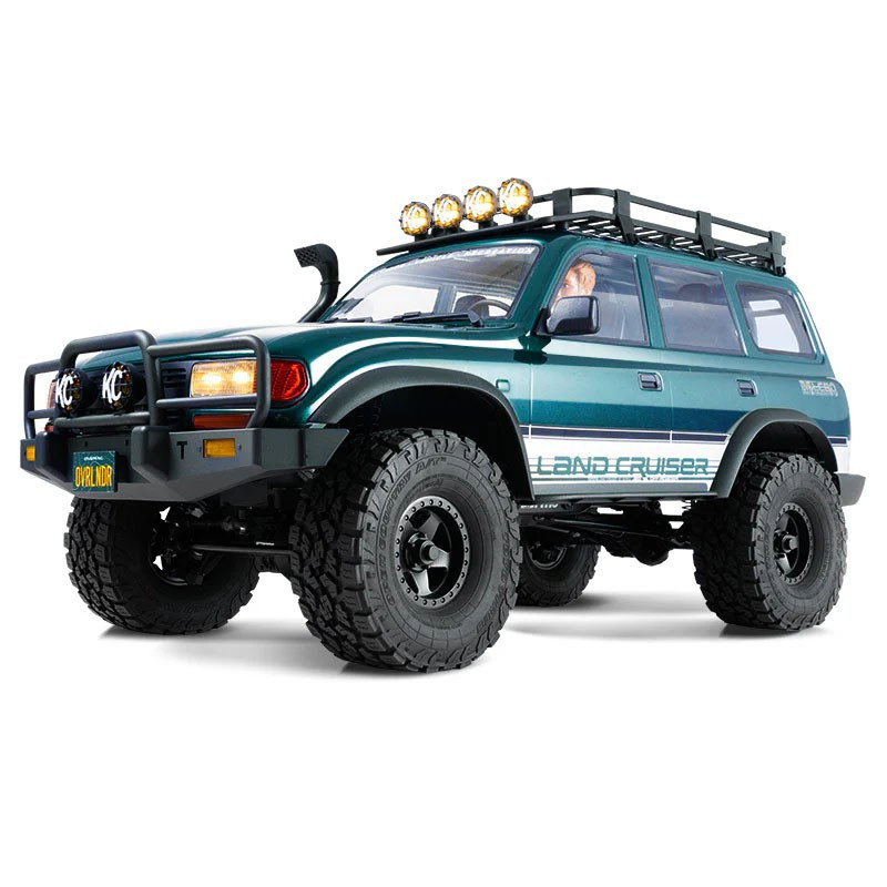 FMS Toyota LC80 FCX10 OVR Brushless Scaler 1/10 RTR (RS) (Zielony)