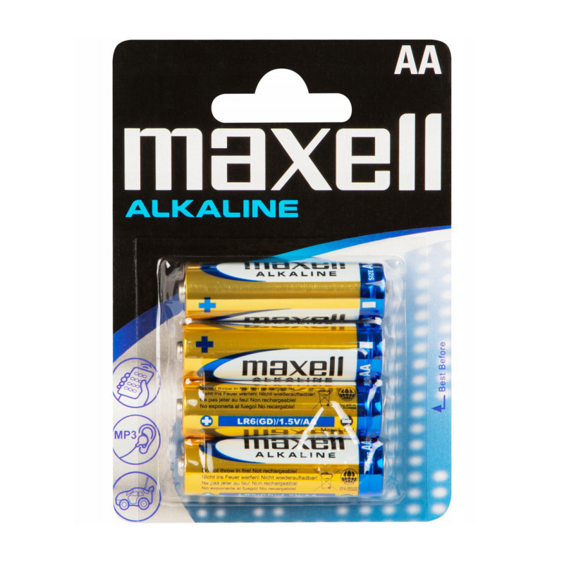 Baterie Maxell Alkaline AA LR6 1.5V 4szt.