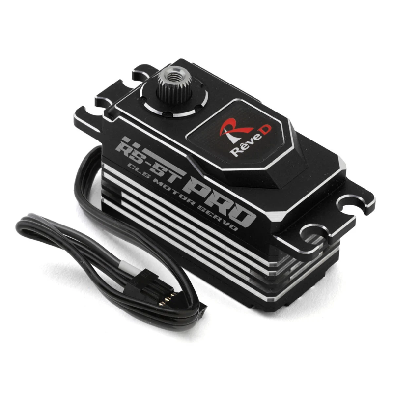 Serwo Reve D PRO Low Profile Programmable (RWD Drift Spec / 18.0kg / 7.4V) Brushless Servo (Black)
