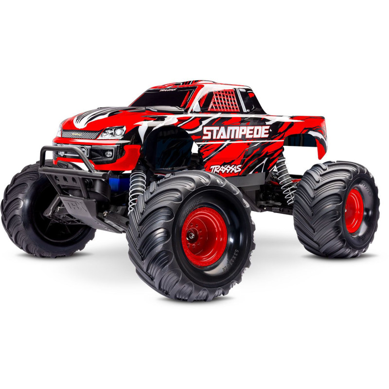TRAXXAS Stampede XL-5 2WD 1/10 RTR (Czerwony) Nowy Wygląd
