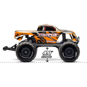 TRAXXAS Stampede XL-5 2WD 1/10 RTR (Czerwony) Nowy Wygląd