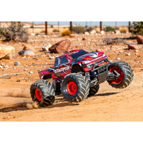 TRAXXAS Stampede XL-5 2WD 1/10 RTR (Czerwony) Nowy Wygląd