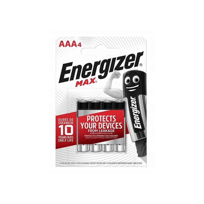 Baterie Energizer Max Alkaline AAA R3 1.5V 4szt.
