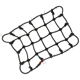 YEAH RACING Siatka bagażowa 200x110mm do RC Crawler 1/10 (Czarna)
