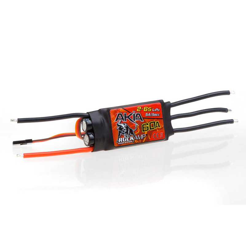 ROCKAMP Akia 60A Brushless Speedo 2-6S Lipo 5A SBEC