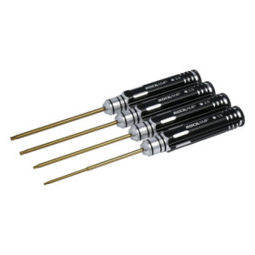 ROCKAMP Hex Wrench Set 1.5 / 2.0 / 2.5 / 3.0mm HSS Titan plated