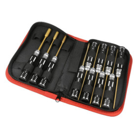ROCKAMP Tool Set with Bag (11 pcs) HSS Titan plated