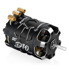 Silnik bezszczotkowy HOBBYWING Xerun D10 Brushless Drift Motor 10.5T (Czarny)
