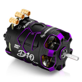 Silnik bezszczotkowy HOBBYWING Xerun D10 Brushless Drift Motor 13.5T (Fioletowy)