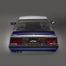 KILLERBODY karoseria 1:10 Nissan Skyline R31 niebieska