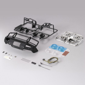 KILLERBODY czarny zderzak 1:10 z LED