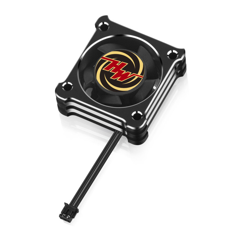 Wentylator HOBBYWING 30x30x10mm Aluminium do Xerun XD10 Pro Drift 3010BH 6V 20000RPM (Czarny)