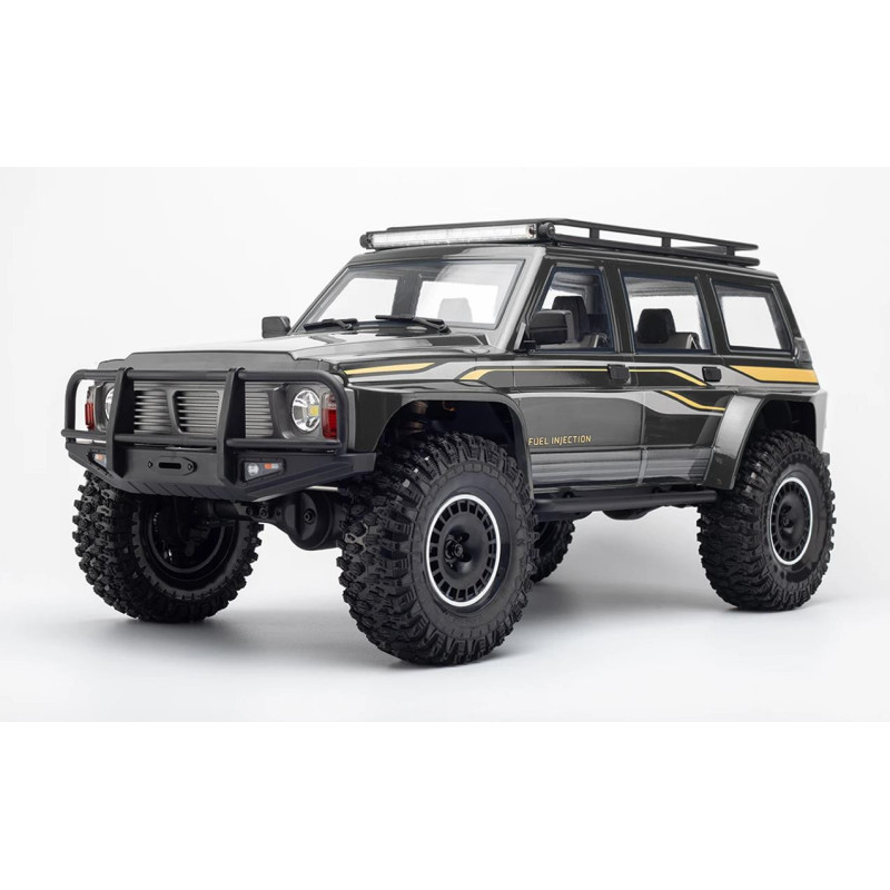 YIKONG Nissan Patrol Y60 Crawler Pro Brushless 1/10 LED RTR (Szary)