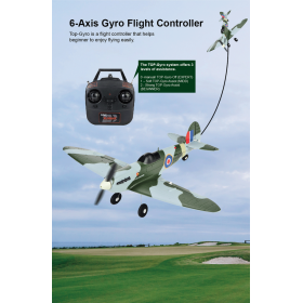 Samolot TOP RC HOBBY Mini Spitfire 450 (RAF Day Fighter)