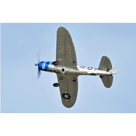 Samolot TOP RC HOBBY - Mini P47 (USAAF Natural Metal Finish)