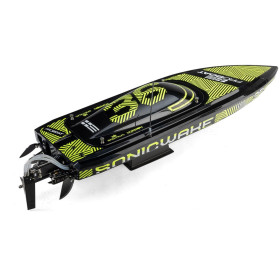Łódź wyścigowa PROBOAT Sonicwake 36" BL RTR (Zielony)